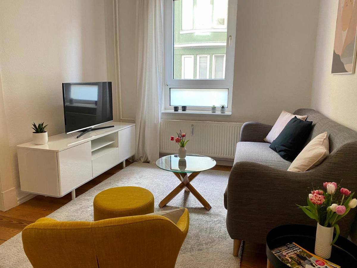 Zentrumsnahe Schoene Altbauwohnung Bis 4 Personen Flensburg Zewnętrze zdjęcie
